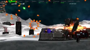 Surface Trouble Buildings and Background Blasters